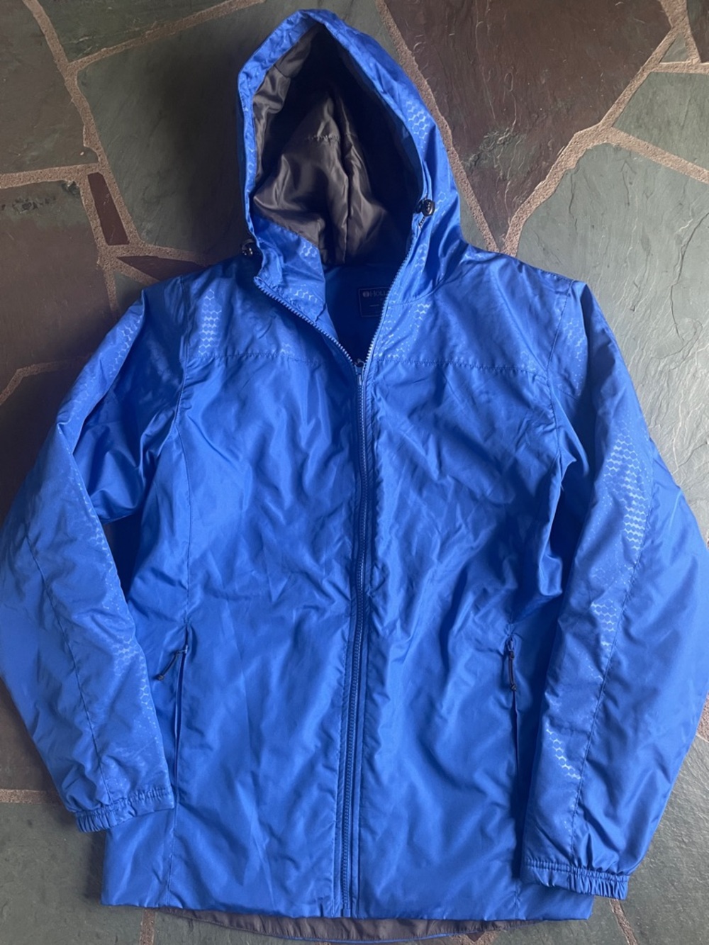 Holloway Royal Blue Hooded Windbreaker Jacket